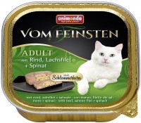 Karma dla kotów Animonda Adult Vom Feinsten Beef/Salmon/Spinach 
