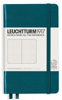 Zdjęcia - Notatnik Leuchtturm1917 Dots Notebook Pocket Pacific Green 