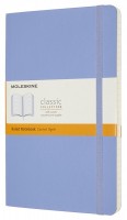 Фото - Блокнот Moleskine Ruled Notebook Large Soft Blue 