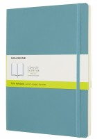 Фото - Блокнот Moleskine Plain Notebook A4 Soft Blue 