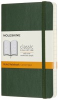 Zdjęcia - Notatnik Moleskine Ruled Notebook Pocket Soft Green 