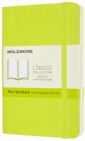Notatnik Moleskine Plain Notebook Pocket Soft Lime 