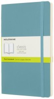 Фото - Блокнот Moleskine Plain Notebook Large Soft Ocean Blue 