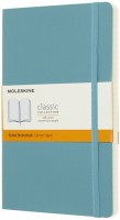 Notatnik Moleskine Ruled Notebook Large Soft Ocean Blue 