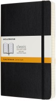 Zdjęcia - Notatnik Moleskine Ruled Notebook Expanded Soft Black 