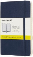 Блокнот Moleskine Squared Notebook Pocket Soft Sapphire 