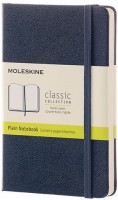 Zdjęcia - Notatnik Moleskine Plain Notebook Pocket Sapphire 