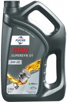 Zdjęcia - Olej silnikowy Fuchs Titan Supersyn D1 0W-20 5 l