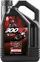 Фото - Моторне мастило Motul 300V² 4T Factory Line 10W-50 4 л