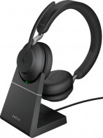 Фото - Навушники Jabra Evolve2 65 Stereo USB-A MS with Charging Stand 