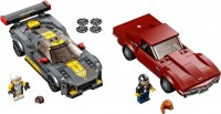 Конструктор Lego Chevrolet Corvette C8.R Race Car and 1968 Chevrolet Corvette 76903 