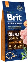 Karm dla psów Brit Premium Senior S+M 15 kg
