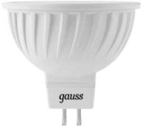 Zdjęcia - Żarówka Gauss LED MR16 7W 4100K GU5.3 101505207 10 pcs 