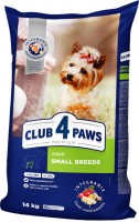 Корм для собак Club 4 Paws Small Breeds 14 кг