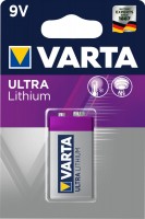Фото - Акумулятор / батарейка Varta Ultra Lithium 1xKrona 