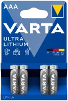 Фото - Акумулятор / батарейка Varta Ultra Lithium  4xAAA