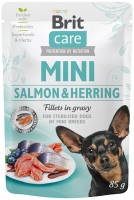 Фото - Корм для собак Brit Care Mini Salmon&Herring 85 g 1 шт