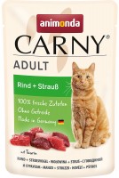 Karma dla kotów Animonda Adult Carny Beef/Ostrich  12 pcs