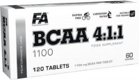 Фото - Амінокислоти Fitness Authority BCAA 4-1-1 1100 mg 120 tab 