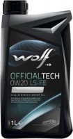 Zdjęcia - Olej silnikowy WOLF Officialtech 0W-20 LS-FE 1 l