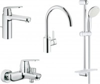 Фото - Набір змішувачів Grohe Eurosmart Cosmopolitan 126115MK 