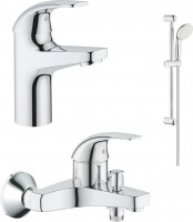 Фото - Набір змішувачів Grohe BauCurve 126741 