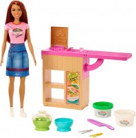 Фото - Лялька Barbie Noodle Bar Playset with Brunette GHK44 