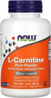 Zdjęcia - Spalacz tłuszczu Now L-Carnitine Pure Powder 85 g 85 g