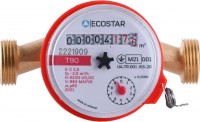 Фото - Лічильник води EcoStar DN15 1/2 L110 E-C 2.5 hot 