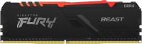Zdjęcia - Pamięć RAM Kingston Fury Beast RGB DDR4 1x8Gb KF432C16BBA/8