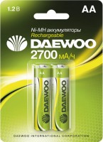 Zdjęcia - Bateria / akumulator Daewoo Rechargeable 2xAA 2700 mAh 