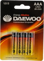 Zdjęcia - Bateria / akumulator Daewoo Energy Alkaline  4xAAA