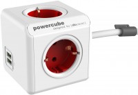 Фото - Мережевий фільтр / подовжувач Allocacoc PowerCube Extended USB 1402RD/DEEUPC 