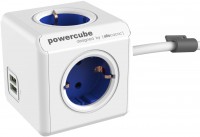 Фото - Мережевий фільтр / подовжувач Allocacoc PowerCube Extended USB 1402BL/DEEUPC 