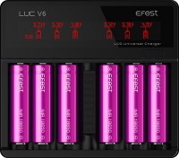 Зарядка для акумуляторної батарейки Efest Luc V6 