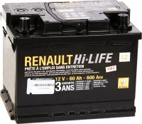 Фото - Автоакумулятор Renault Hi-Life (6CT-60R)