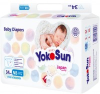 Фото - Підгузки Yokosun Diapers NB / 34 pcs 