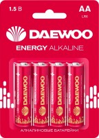 Фото - Акумулятор / батарейка Daewoo Energy Alkaline  4xAA