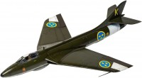 Фото - Збірна модель AIRFIX Hawker Hunter F.4/F.5/J.34 (1:48) 