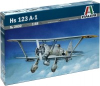 Фото - Збірна модель ITALERI Hs 123 A-1 (1:48) 