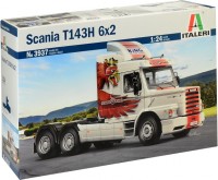 Model do sklejania (modelarstwo) ITALERI Scania T143H 6x2 (1:24) 