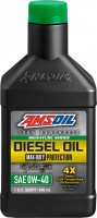 Фото - Моторне мастило AMSoil Signature Series Max-Duty Synthetic Diesel Oil 0W-40 1L 1 л
