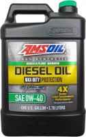 Zdjęcia - Olej silnikowy AMSoil Signature Series Max-Duty Synthetic Diesel Oil 0W-40 3.78L 3.78 l