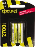 Фото - Акумулятор / батарейка FAZA 2xAA 2700 mAh 