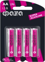 Фото - Акумулятор / батарейка FAZA Super Alkaline  4xAA