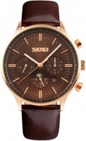 Zdjęcia - Zegarek SKMEI 9117 Brown-Gold 