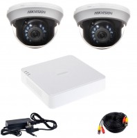 Фото - Комплект відеоспостереження Hikvision Turbo HD-2D KIT 