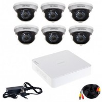 Zdjęcia - Zestaw do monitoringu Hikvision Turbo HD-6D KIT 