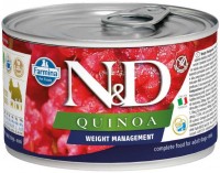 Фото - Корм для собак Farmina Quinoa Canned Adult Mini Weight Management 140 g 