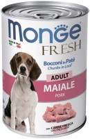 Karm dla psów Monge Fresh Canned Adult Pork 400 g 1 szt.